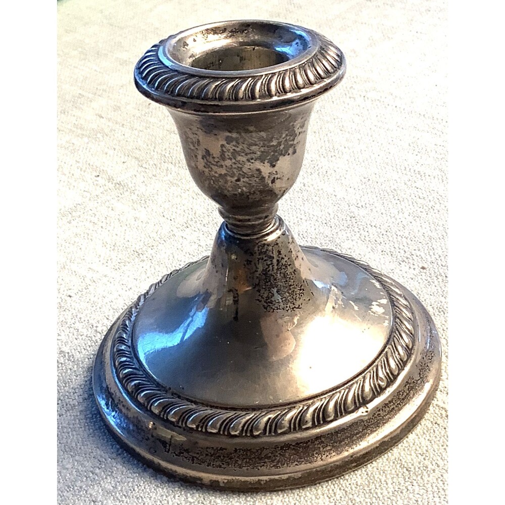 Gorham Sterling Silver Weighted Candlestick Candle Holder #667